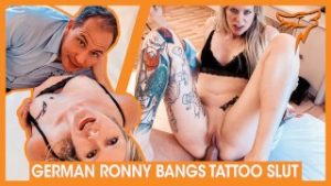 FILTHY BLIND DATE! Blonde tattoo chick Claudia Swea fucked by stranger! WOLF WAGNER WolfWagner.Date