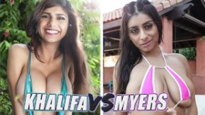 BANGBROS – Battle Of The GOATs: Mia Khalifa vs Violet Myers